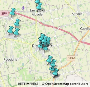 Mappa Via Rizzette, 31039 Riese Pio X TV, Italia (1.7755)