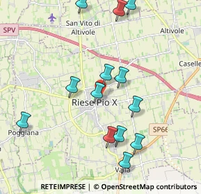 Mappa Via Rizzette, 31039 Riese Pio X TV, Italia (2.06692)