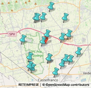 Mappa Via Rizzette, 31039 Riese Pio X TV, Italia (4.12)