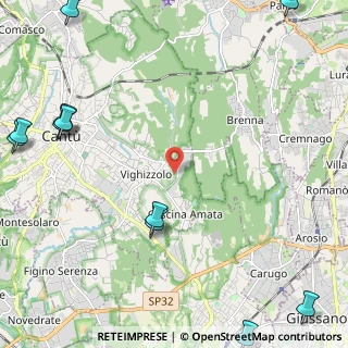 Mappa Via Cesare Cattaneo, 22063 Cantù CO, Italia (3.6425)