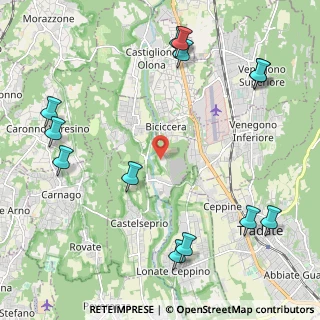 Mappa 21040 Gornate Olona VA, Italia (2.82077)