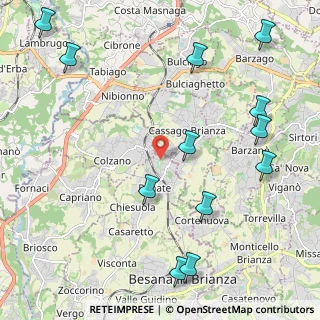 Mappa Via XXV Aprile, 20838 Renate MB, Italia (2.7575)