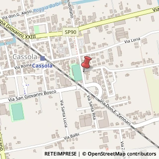 Mappa Via Don E. Zennari, 11, 36022 Cassola, Vicenza (Veneto)