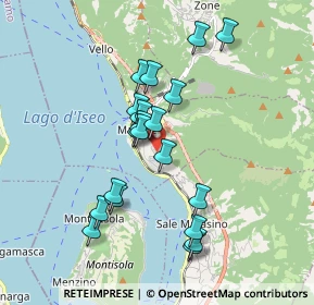 Mappa Via Vesto, 25054 Marone BS, Italia (1.6285)