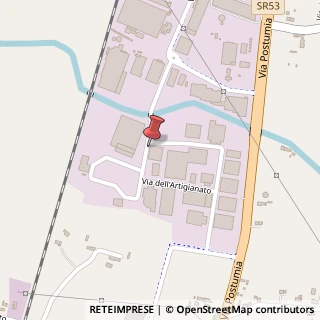 Mappa Via dell'Artigianato, 2B, 31047 Ponte di Piave, Treviso (Veneto)