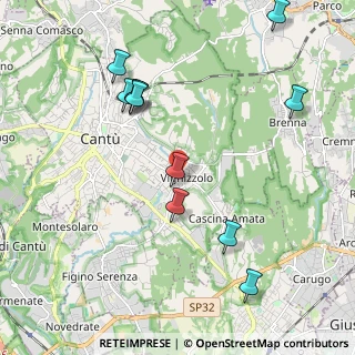 Mappa Piazza Piave, 22063 Cantù CO, Italia (2.23182)