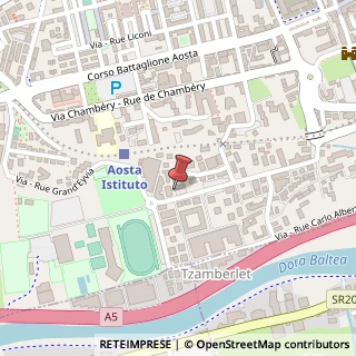 Mappa Corso Lancieri di Aosta, 32/a, 11100 Aosta, Aosta (Valle d'Aosta)