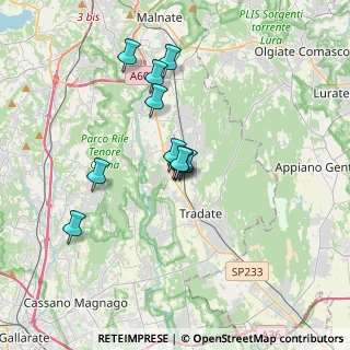Mappa Via D. Chiesa, 21040 Venegono Inferiore VA, Italia (2.67273)