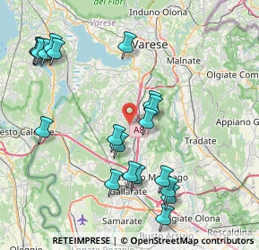 Mappa Via B. Luini, 21041 Albizzate VA, Italia (8.9535)
