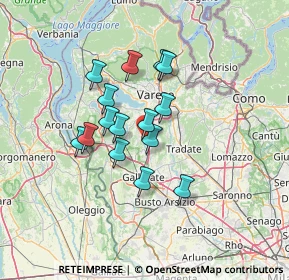 Mappa Via B. Luini, 21041 Albizzate VA, Italia (10.29867)