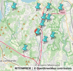 Mappa Via B. Luini, 21041 Albizzate VA, Italia (3.99091)