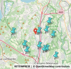 Mappa Via B. Luini, 21041 Albizzate VA, Italia (3.85182)