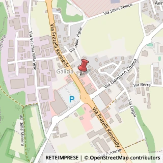 Mappa Via Fratelli Kennedy, 34, 21040 Venegono Inferiore, Varese (Lombardia)