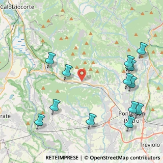 Mappa Via Fratelli Kennedy, 24030 Pontida BG, Italia (5.29)