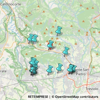 Mappa Via Fratelli Kennedy, 24030 Pontida BG, Italia (4.378)