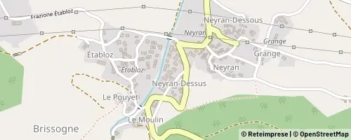 Mappa Brissogne