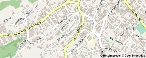 Mappa Cantù