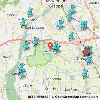 Mappa Via Zanchetta, 36027 Rosà VI, Italia (2.6825)