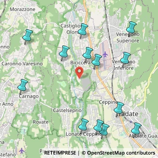 Mappa Via Cascina Tuss, 21040 Gornate-Olona VA, Italia (2.68846)