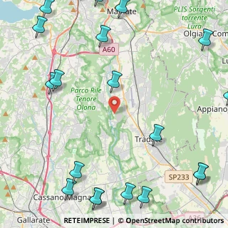 Mappa Via Cascina Tuss, 21040 Gornate-Olona VA, Italia (6.8415)