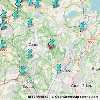 Mappa Viale Cesare Cattaneo, 22063 Cantù CO, Italia (7.382)
