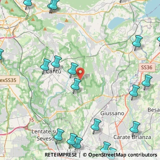Mappa Viale Cesare Cattaneo, 22063 Cantù CO, Italia (6.83)