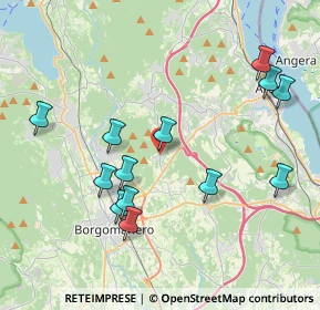 Mappa Via Alto Vergante, 28045 Invorio NO, Italia (4.14538)