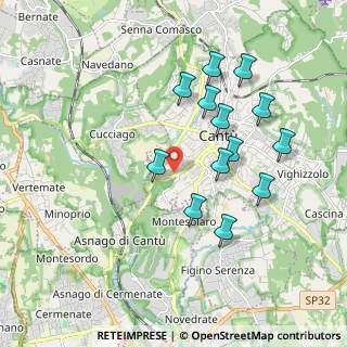 Mappa Via Giovanni da Cermenate, 22063 Cantù CO, Italia (1.78077)