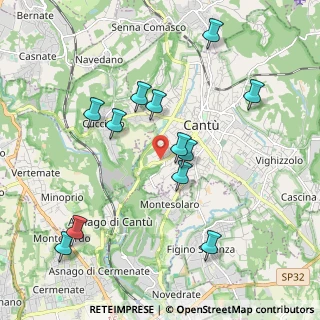 Mappa Via Giovanni da Cermenate, 22063 Cantù CO, Italia (1.99917)