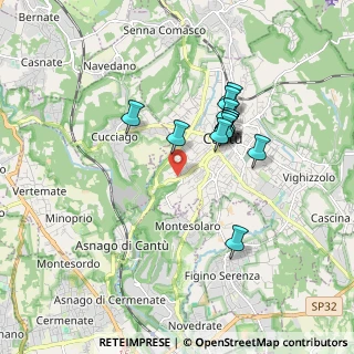 Mappa Via Giovanni da Cermenate, 22063 Cantù CO, Italia (1.45846)