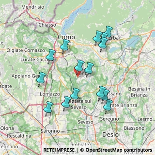 Mappa Via Giovanni da Cermenate, 22063 Cantù CO, Italia (7.224)