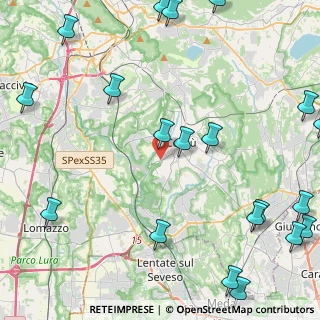 Mappa Via Giovanni da Cermenate, 22063 Cantù CO, Italia (6.484)