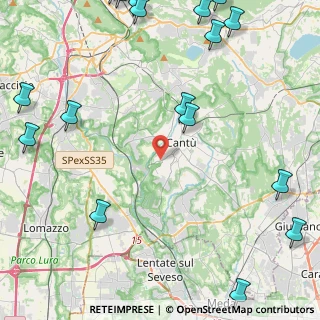 Mappa Via Giovanni da Cermenate, 22063 Cantù CO, Italia (7.102)
