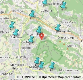Mappa Via Belvedere, 23896 Sirtori LC, Italia (2.34636)