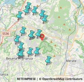 Mappa Via Belvedere, 23896 Sirtori LC, Italia (4.13294)