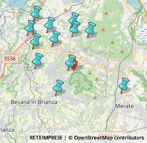 Mappa Via Belvedere, 23896 Sirtori LC, Italia (4.24)
