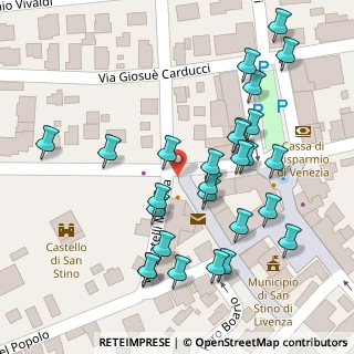 Mappa Corso del Donatore, 30029 San Stino di Livenza VE, Italia (0.06296)