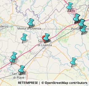 Mappa Corso del Donatore, 30029 San Stino di Livenza VE, Italia (10.982)