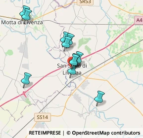 Mappa Corso del Donatore, 30029 San Stino di Livenza VE, Italia (3.02091)