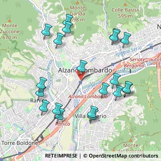 Mappa Via Peppino Ribolla, 24022 Alzano Lombardo BG, Italia (1.1495)