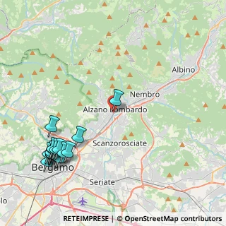 Mappa Via Peppino Ribolla, 24022 Alzano Lombardo BG, Italia (5.52)