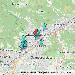 Mappa Via Peppino Ribolla, 24022 Alzano Lombardo BG, Italia (1.24462)