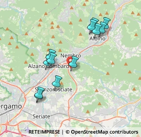 Mappa Nembro, 24027 Nembro BG, Italia (3.67583)