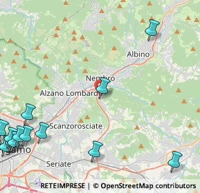 Mappa Nembro, 24027 Nembro BG, Italia (6.97643)