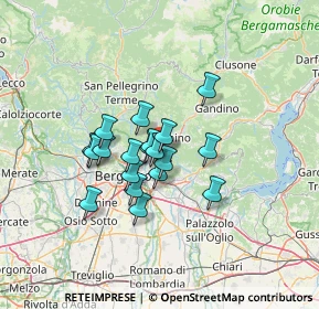 Mappa Nembro, 24027 Nembro BG, Italia (9.40211)