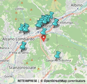 Mappa Nembro, 24027 Nembro BG, Italia (1.6175)