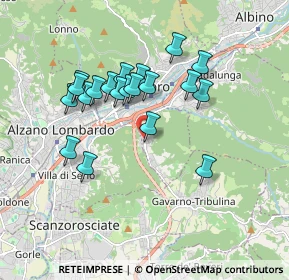 Mappa Nembro, 24027 Nembro BG, Italia (1.5975)