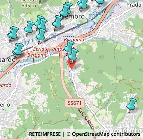 Mappa Nembro, 24027 Nembro BG, Italia (1.4075)