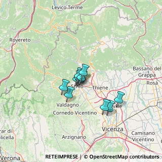 Mappa Via Ognibene dei Bonisolo, 36014 Santorso VI, Italia (8.08636)