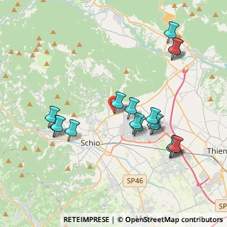 Mappa Via Ognibene dei Bonisolo, 36014 Santorso VI, Italia (4.06235)